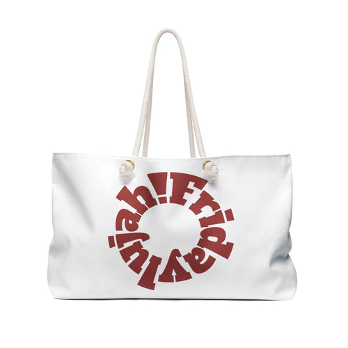 Fridaylujah Weekender Bag – Funny End‑of‑Week Travel Tote