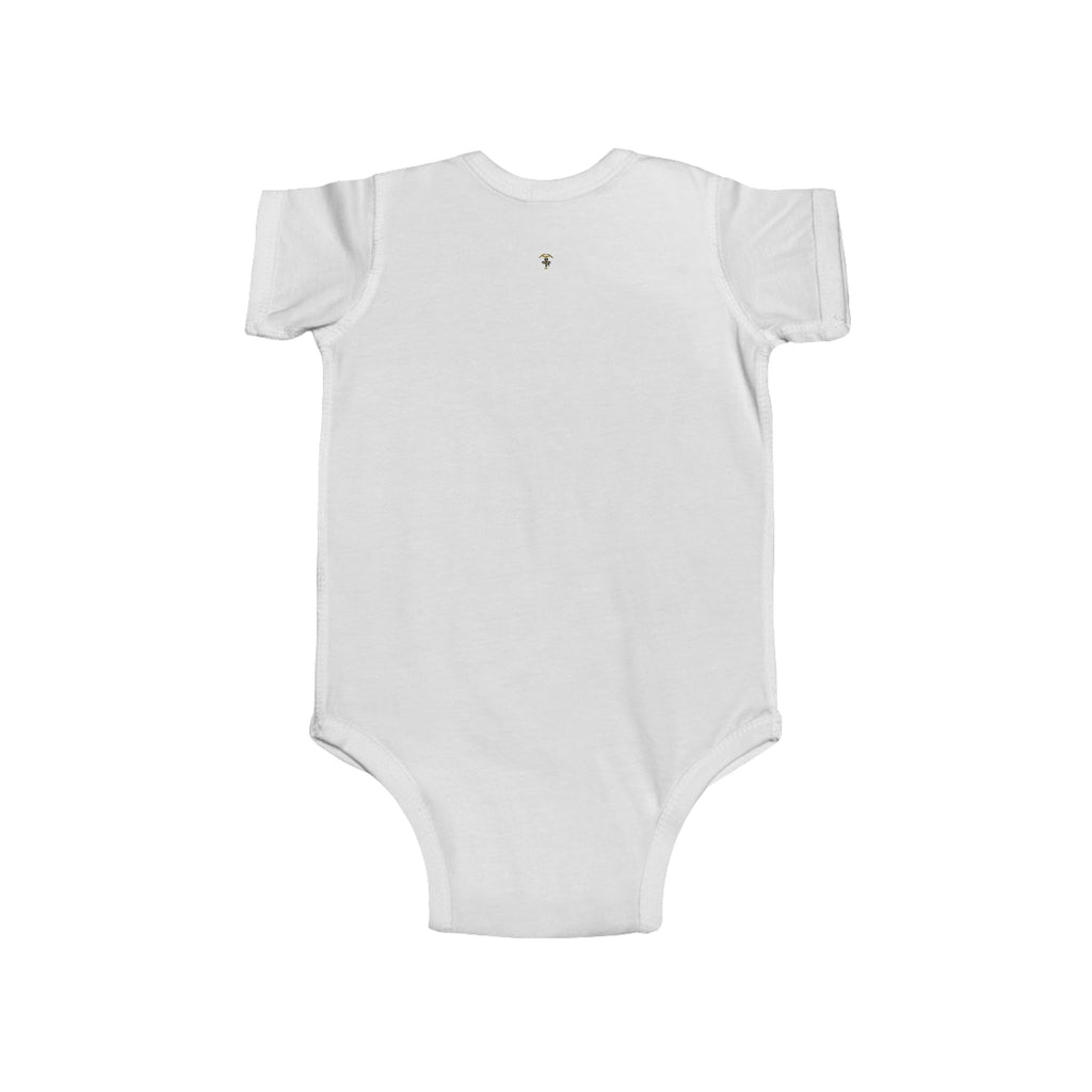 Milk In My Nup! Bottles Up! Infant Fine Jersey Bodysuit