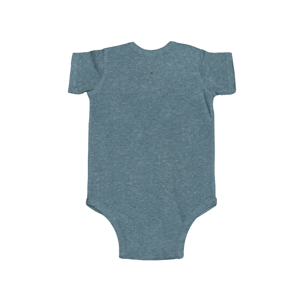 Milk In My Nup! Bottles Up! Infant Fine Jersey Bodysuit
